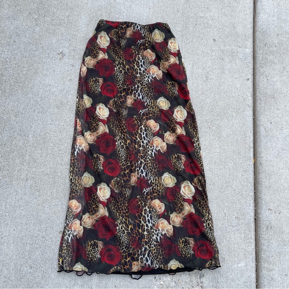 Y2K maxi skirt